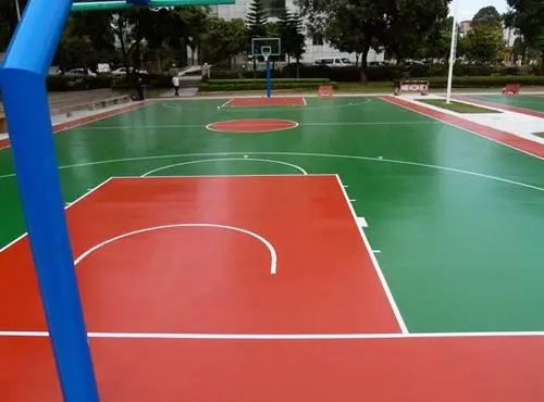 安顺球场地面翻新,裂缝修重要性