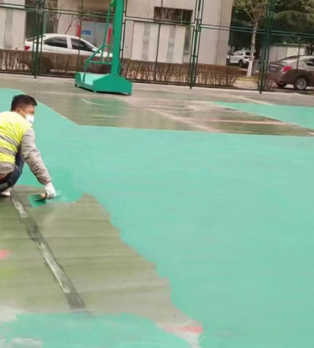 安顺球场地面翻新